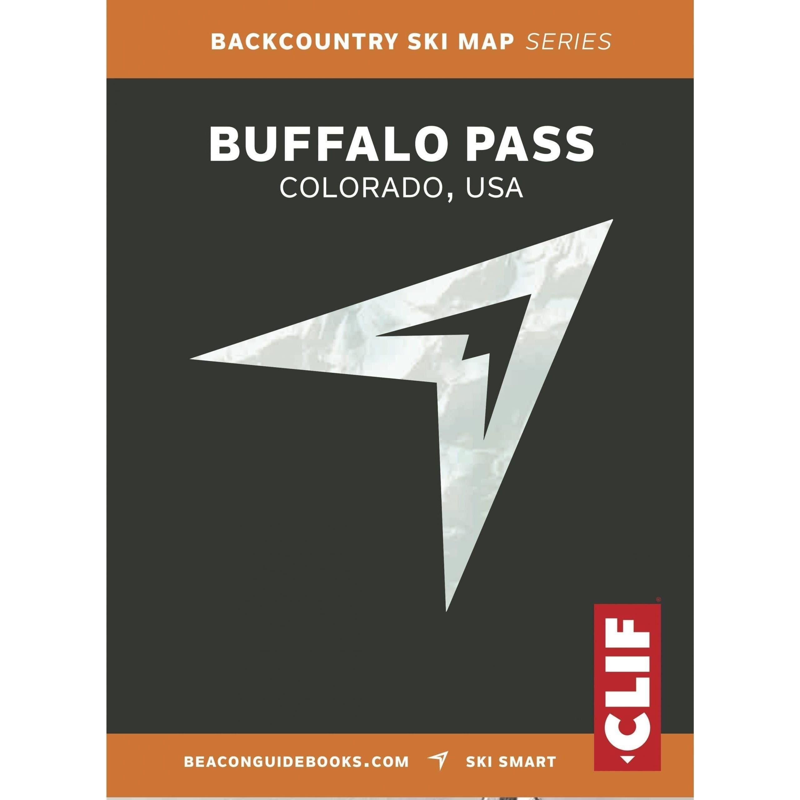 Beacon Guide Backcountry Ski Maps Colorado Library - Maps BEACON Buff Pass