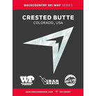 Beacon Guide Backcountry Ski Maps Colorado Library - Maps BEACON Crested Butte