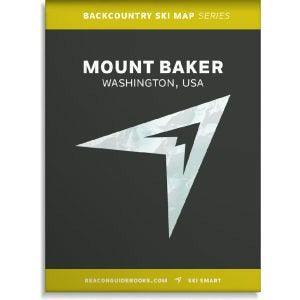 Beacon Guide Book Washington Area Library - Guide Books BEACON Mount Baker Map