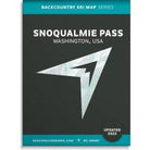 Beacon Guide Book Washington Area Library - Guide Books BEACON Snoqualmie Pass Map