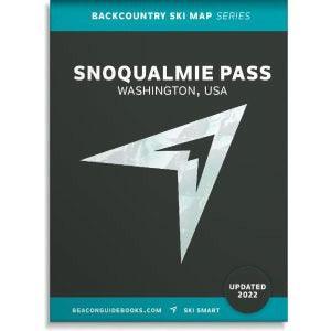 Beacon Guide Book Washington Area Library - Guide Books BEACON Snoqualmie Pass Map