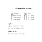 Big Agnes Sidewinder Camp 20 Summer Gear - Sleeping Bags Big Agnes