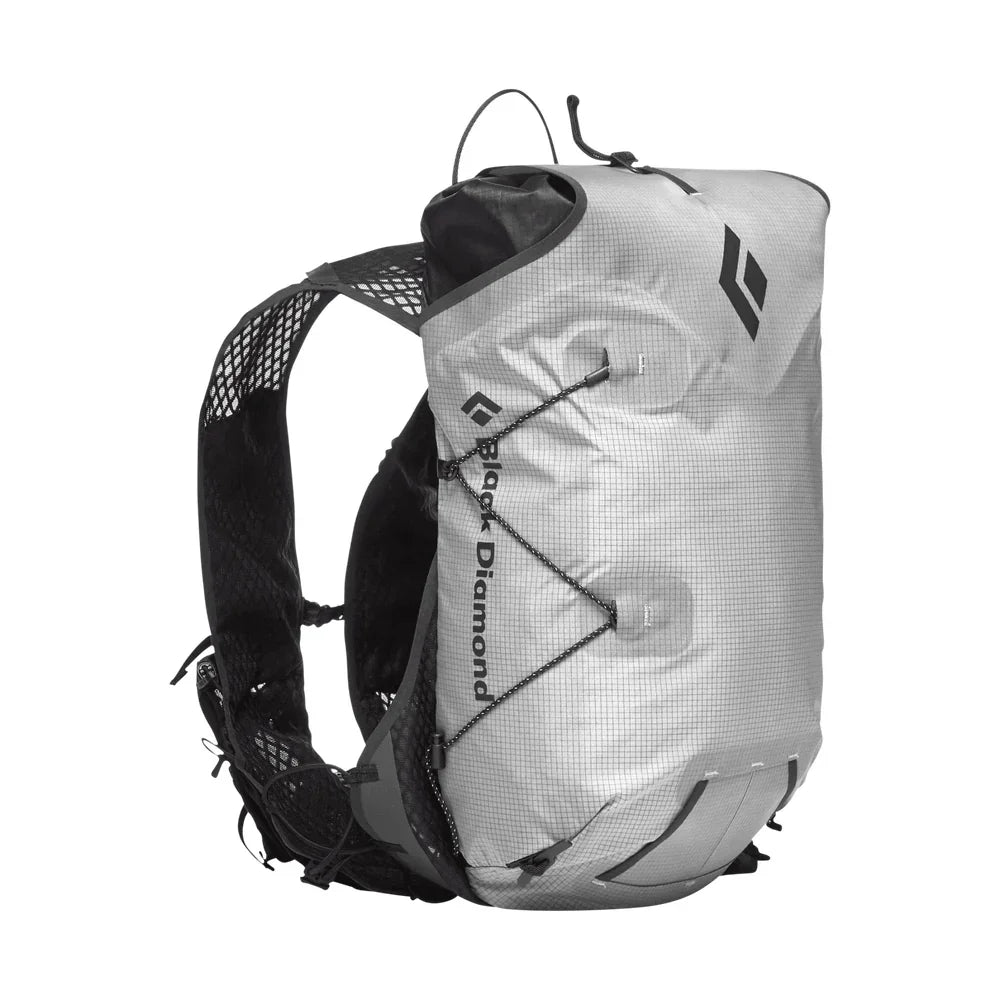 Black Diamond Distance 15 Backpack Backpacks and Bags - Summer Pack Hiking Black Diamond Extra Small-Medium Alloy
