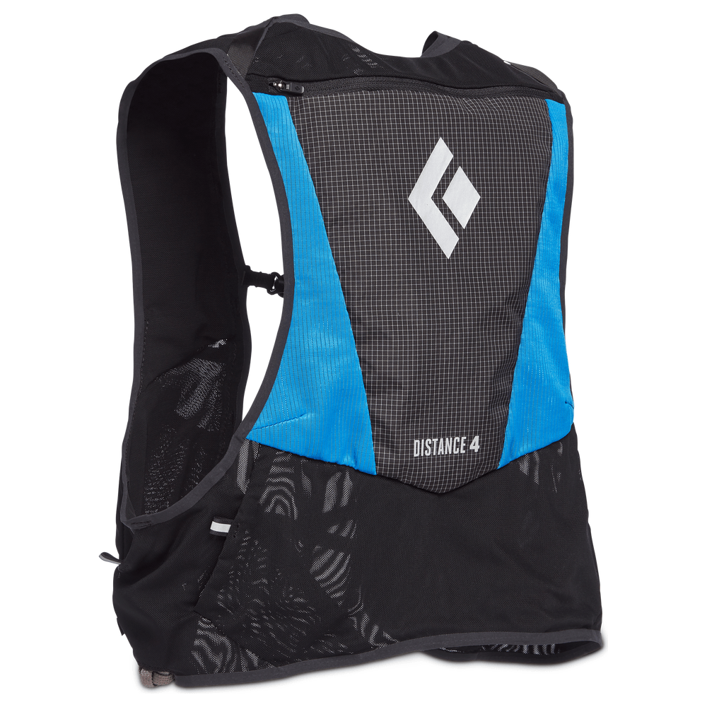 Black Diamond Distance 4 Hydration Vest Backpacks and Bags - Summer Pack Running Black Diamond Extra Small Ultra Blue