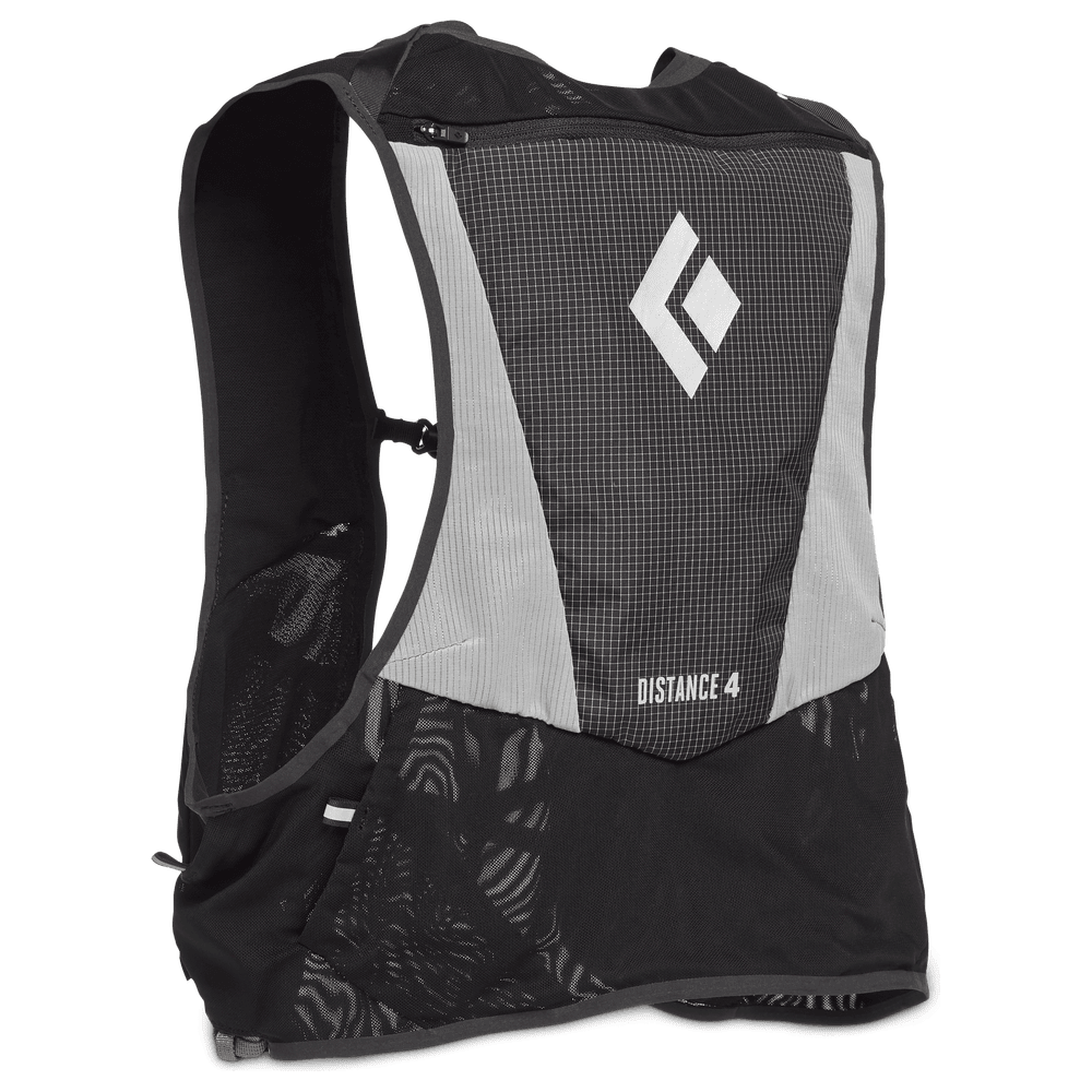 Black Diamond Distance 4 Hydration Vest Backpacks and Bags - Summer Pack Running Black Diamond Medium Alloy