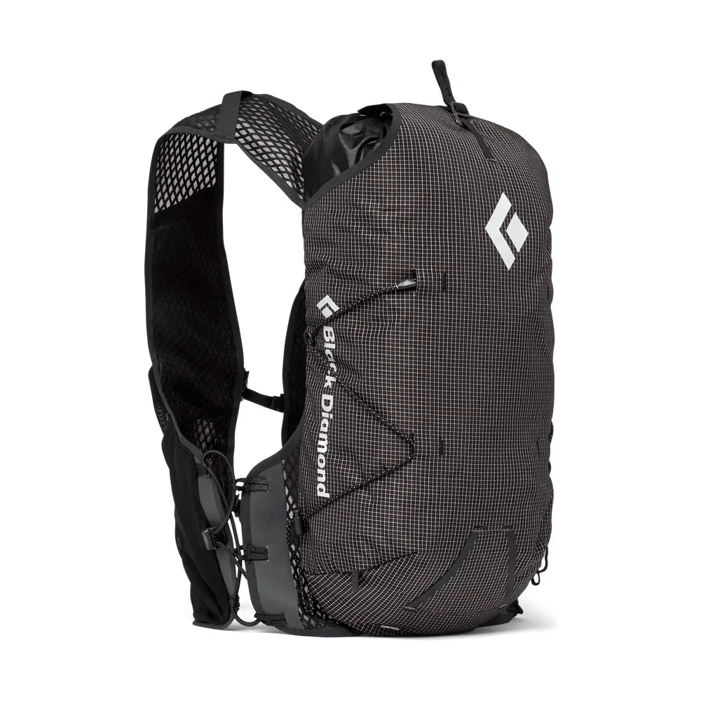 Black Diamond Distance 8 Backpack Backpacks and Bags - Summer Pack Running Black Diamond Extra Small-Medium Black