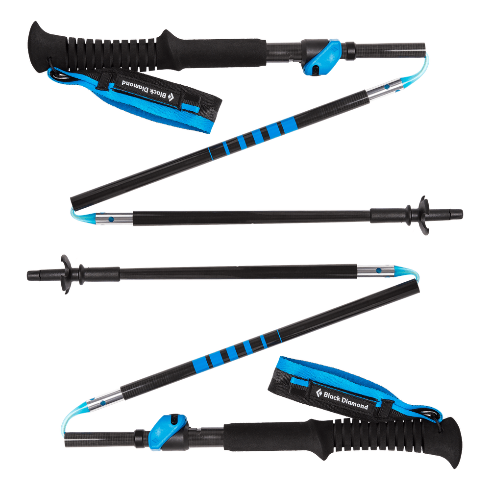 Black Diamond Distance Carbon FLZ Poles Poles - Trekking Pole Black Diamond 110 cm