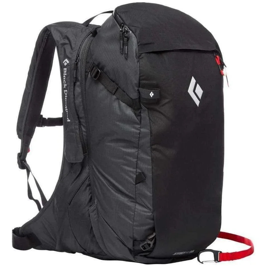 Black Diamond Jetforce Avalanche Airbag Pro Pack 35L Backpacks and Bags - Winter Pack Airbag Black Diamond
