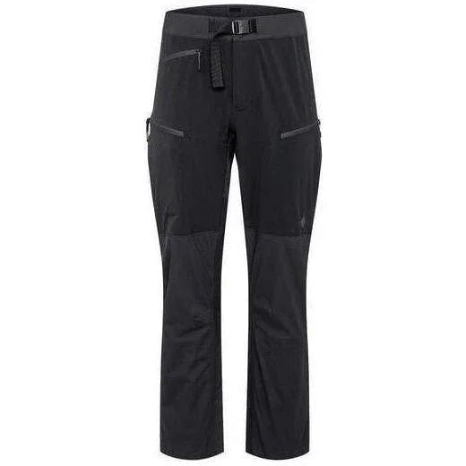 Black Diamond M Dawn Patrol Hybrid Pants Winter Apparel - Winter Apparel Mens Softshell Bottom Black Diamond Small Black