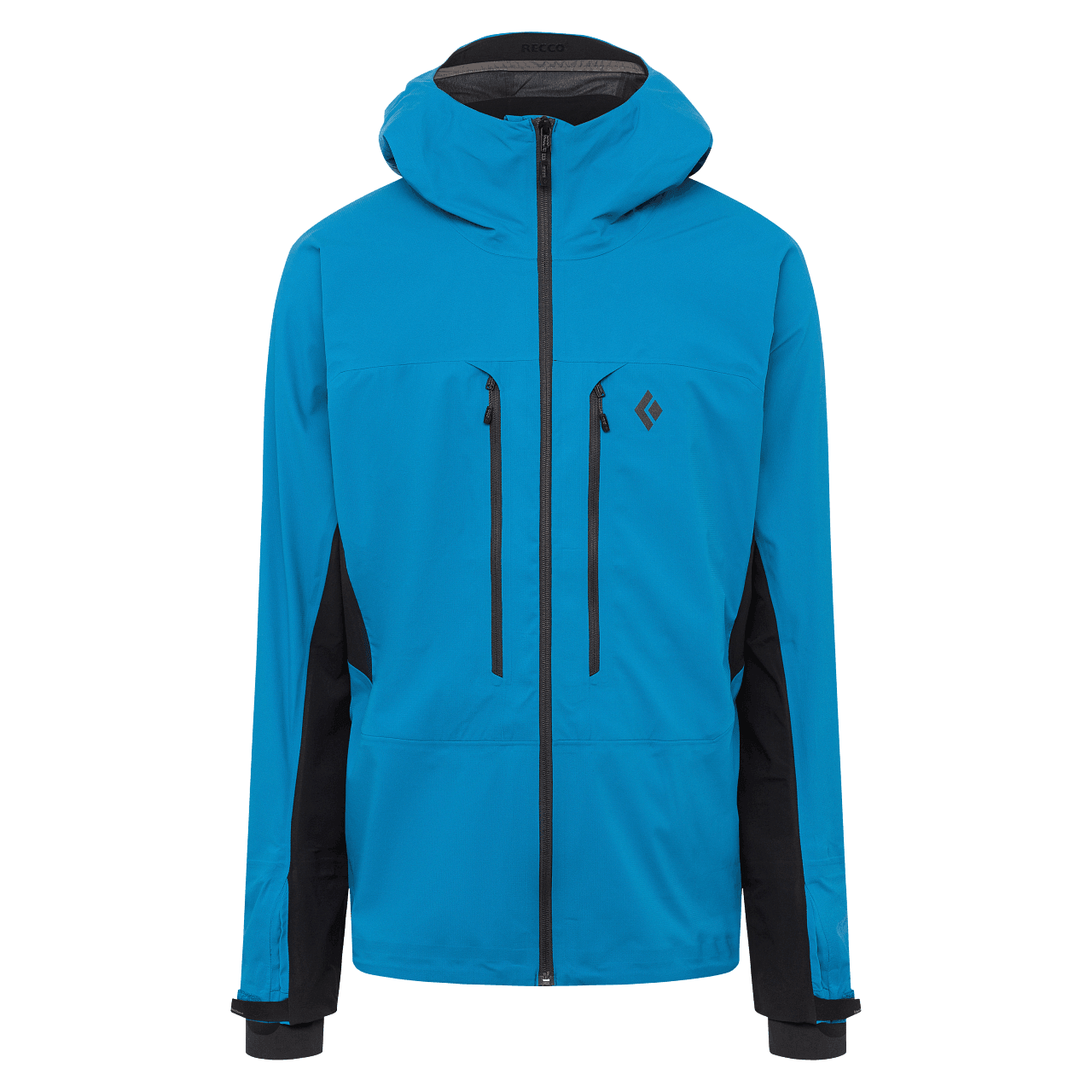 Black Diamond M Dawn Patrol Hybrid Shell Winter Apparel - Winter Apparel Mens Hardshell Top Black Diamond Small Kingfisher