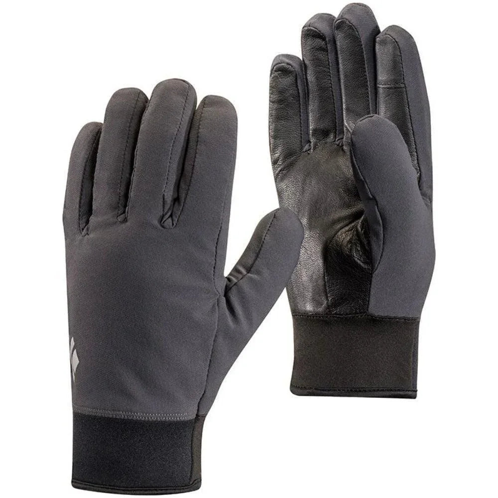 Black Diamond Midweight Softshell Gloves Winter Apparel - Gloves Black Diamond Extra Small Smoke