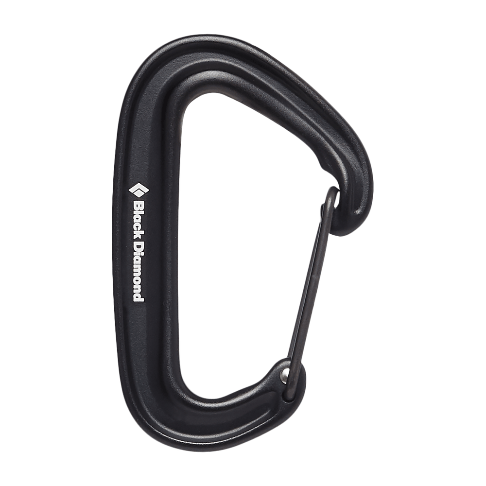 Black Diamond Miniwire Carabiner Summer Gear - Climbing Gear Black Diamond Black