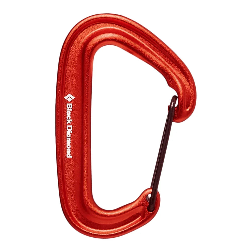 Black Diamond Miniwire Carabiner Summer Gear - Climbing Gear Black Diamond Red