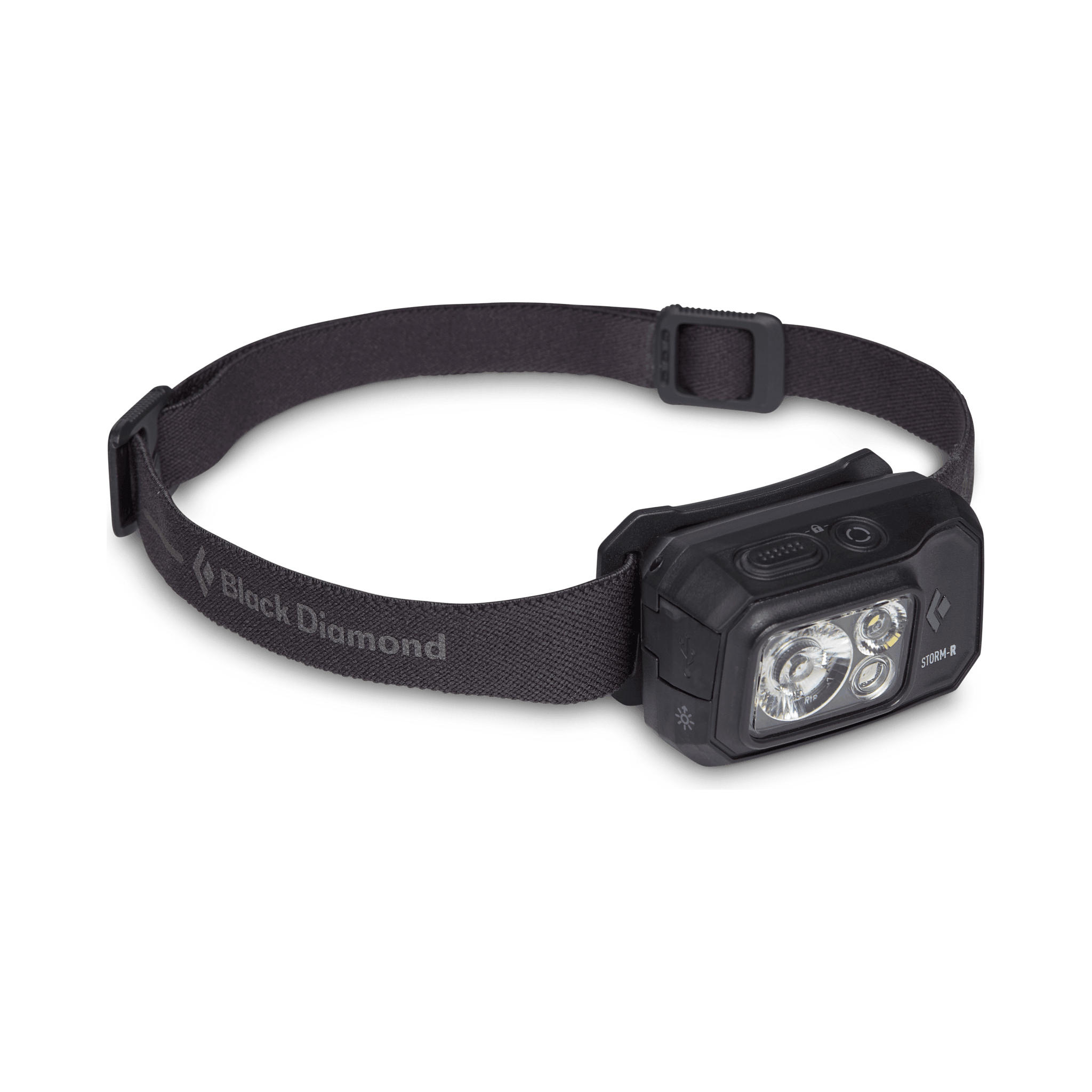 Black Diamond Storm 500-R Headlamp Electronics - Lights - Headlamp Black Diamond Black