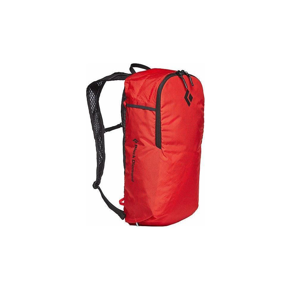 Black Diamond Trail Zip 14 Pack Backpacks and Bags - Summer Pack Hiking Black Diamond Hyper Red