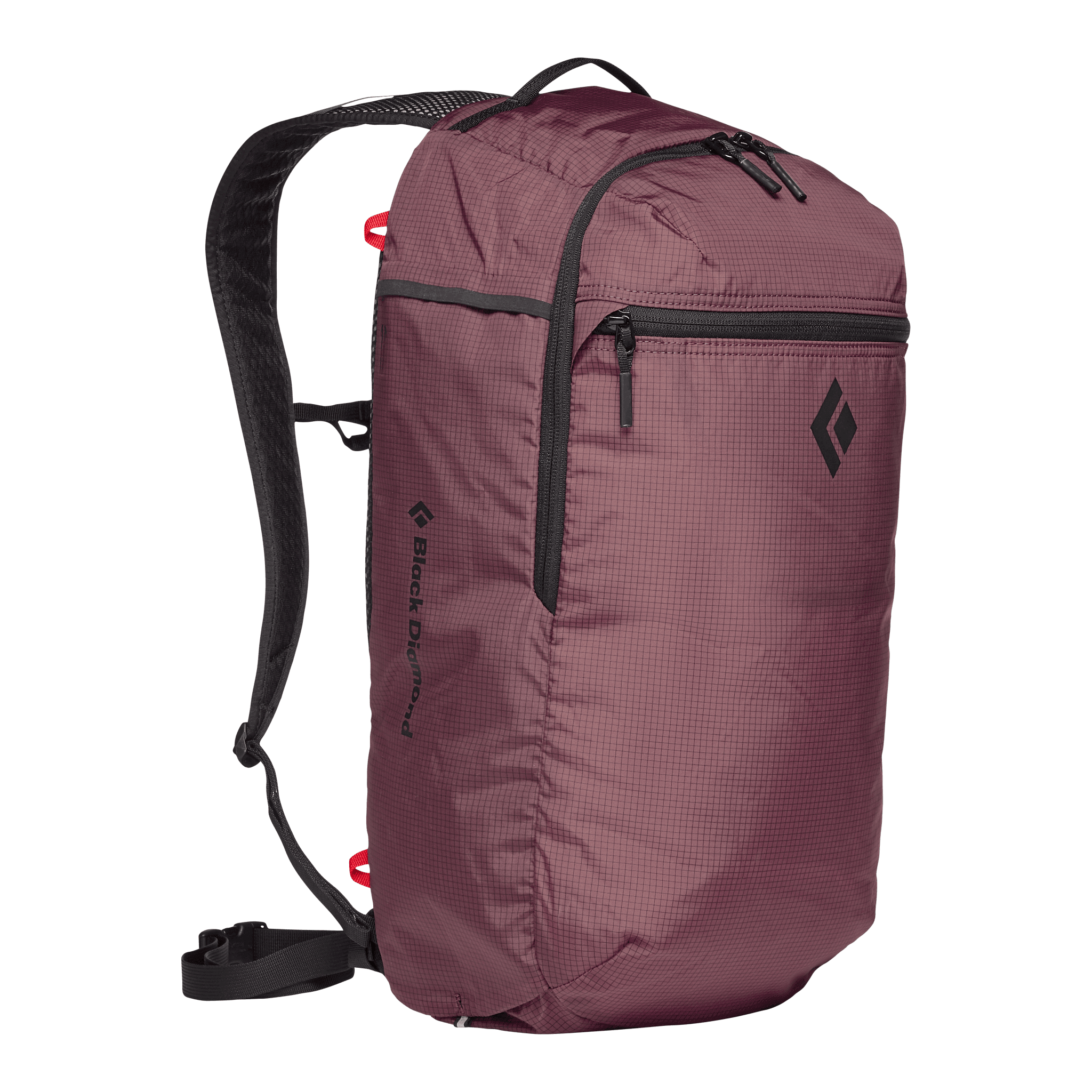 Black Diamond Trail Zip 18 Pack Backpacks and Bags - Summer Pack Hiking Black Diamond Mulberry
