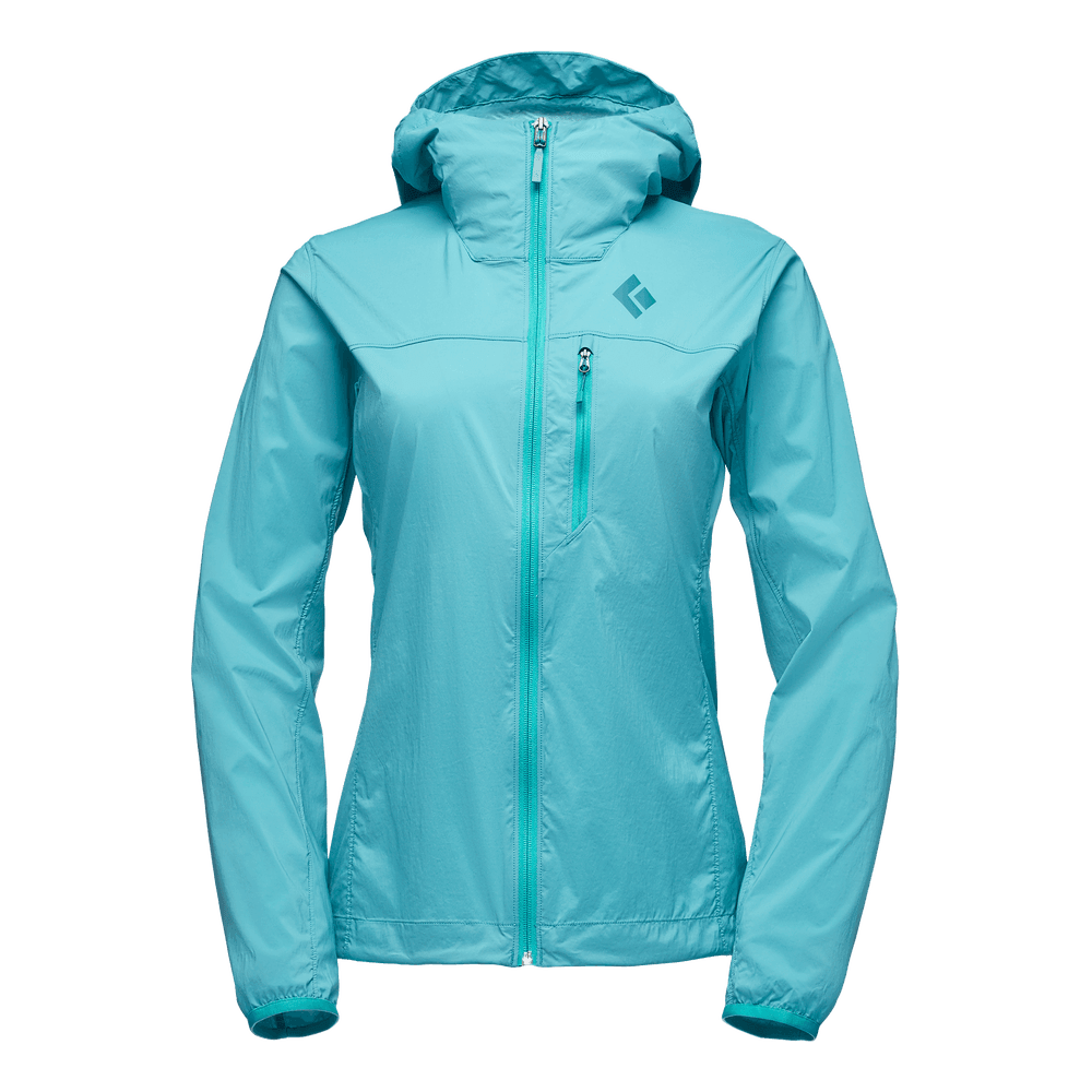 Black Diamond W Alpine Start Jacket Summer Apparel - Womens Black Diamond XSmall Aquamarine
