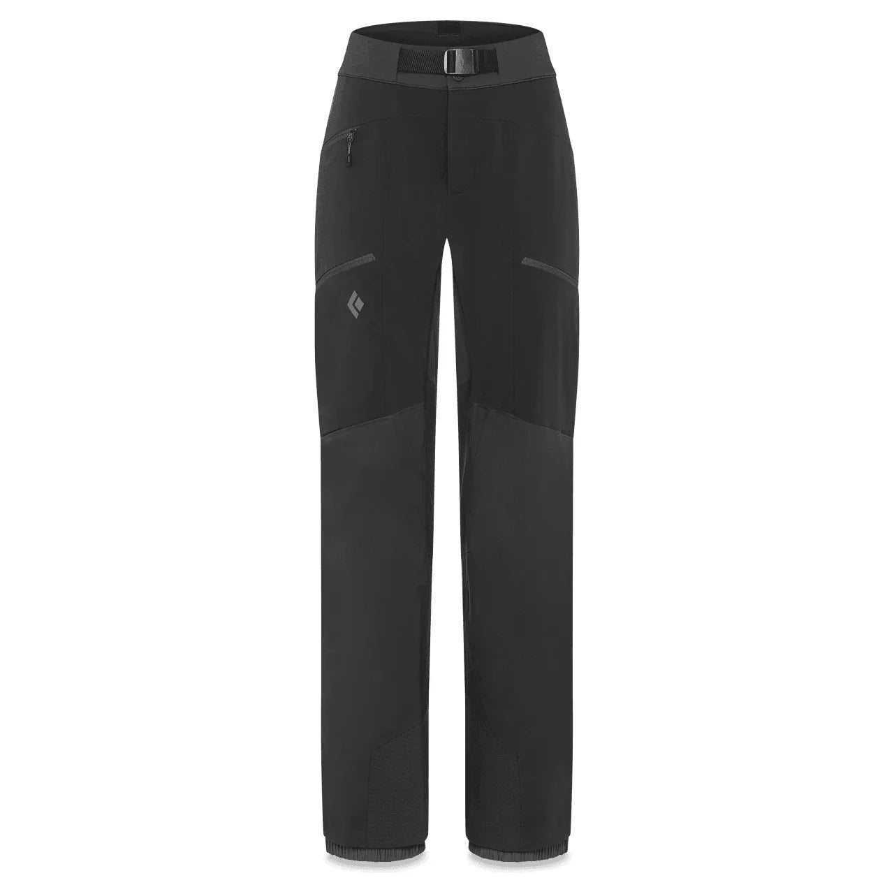 Black Diamond W Dawn Patrol Hybrid Pants Winter Apparel - Winter Apparel Womens Softshell Bottom Black Diamond XSmall Black