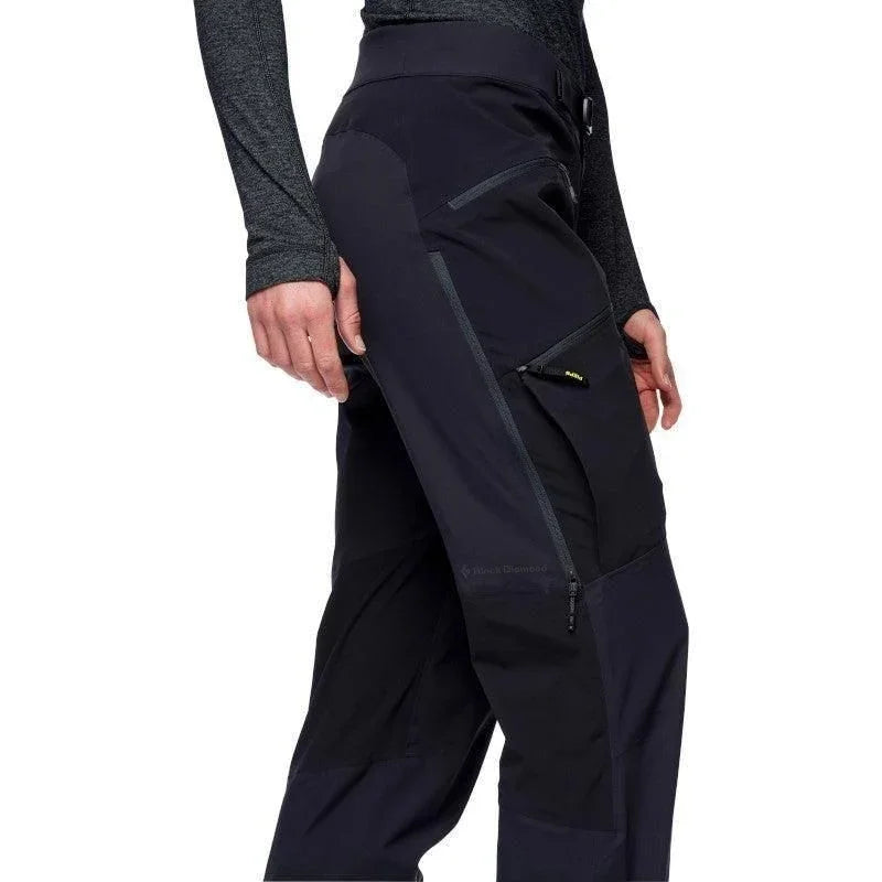 Black Diamond W Dawn Patrol Hybrid Pants Winter Apparel - Winter Apparel Womens Softshell Bottom Black Diamond