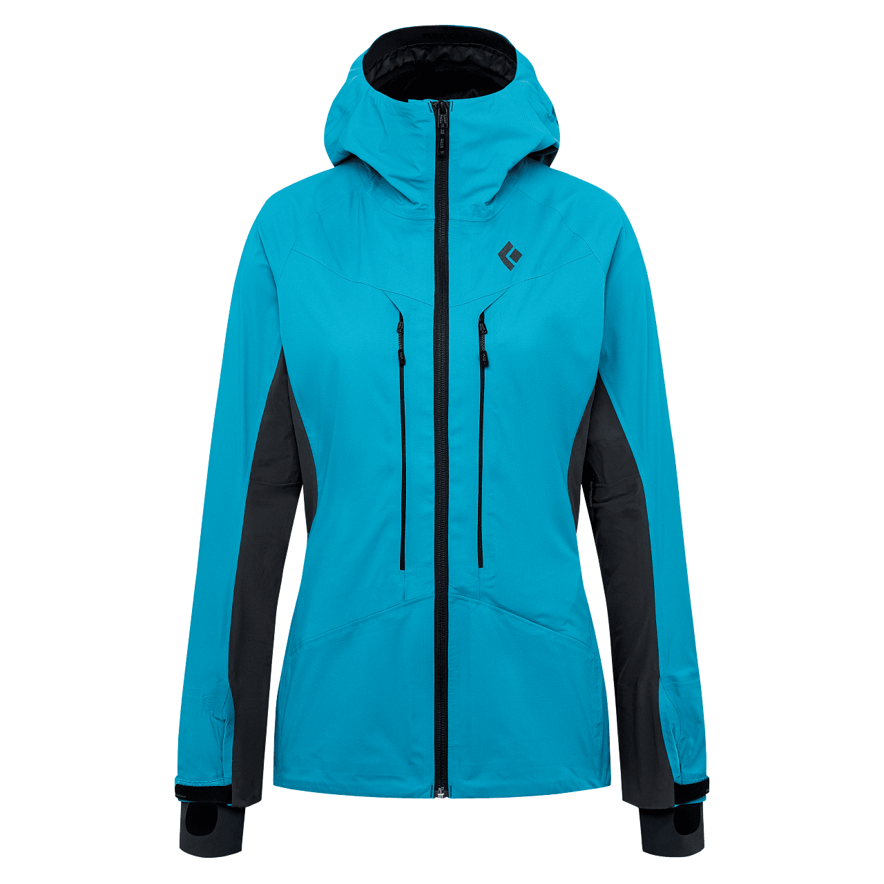 Black Diamond W Dawn Patrol Hybrid Shell Winter Apparel - Winter Apparel Womens Hardshell Top Black Diamond XSmall Azul