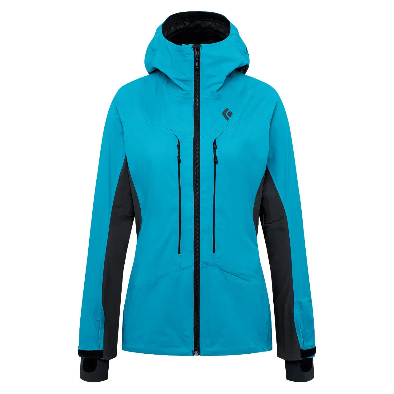 Black Diamond W Dawn Patrol Hybrid Shell Winter Apparel - Winter Apparel Womens Hardshell Top Black Diamond XSmall Azul