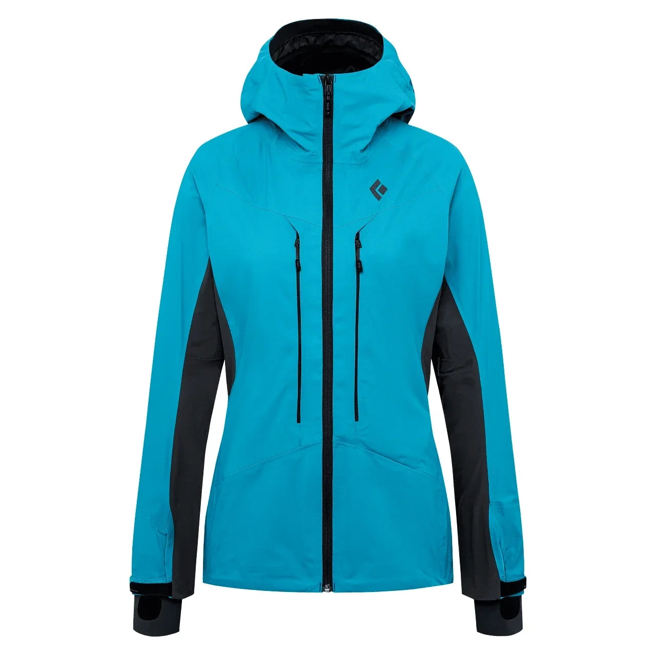 Black Diamond W Dawn Patrol Hybrid Shell Winter Apparel - Winter Apparel Womens Hardshell Top Black Diamond XSmall Azul