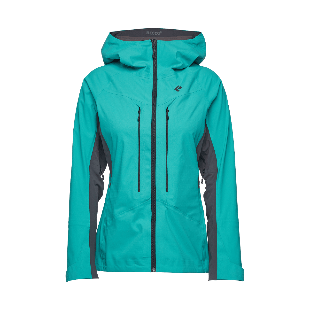 Black Diamond W Dawn Patrol Hybrid Shell Winter Apparel - Winter Apparel Womens Hardshell Top Black Diamond XSmall Dark Patina
