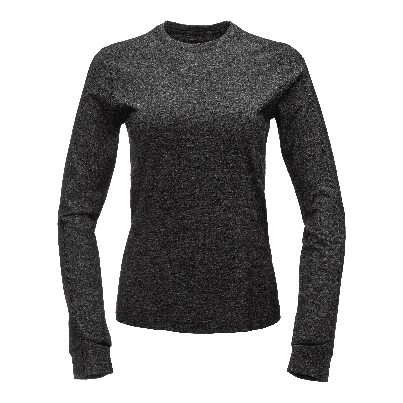 Black Diamond W Solution 150 Merino Base Crew Winter Apparel - Winter Apparel Womens Base Layer Top Black Diamond XSmall Black