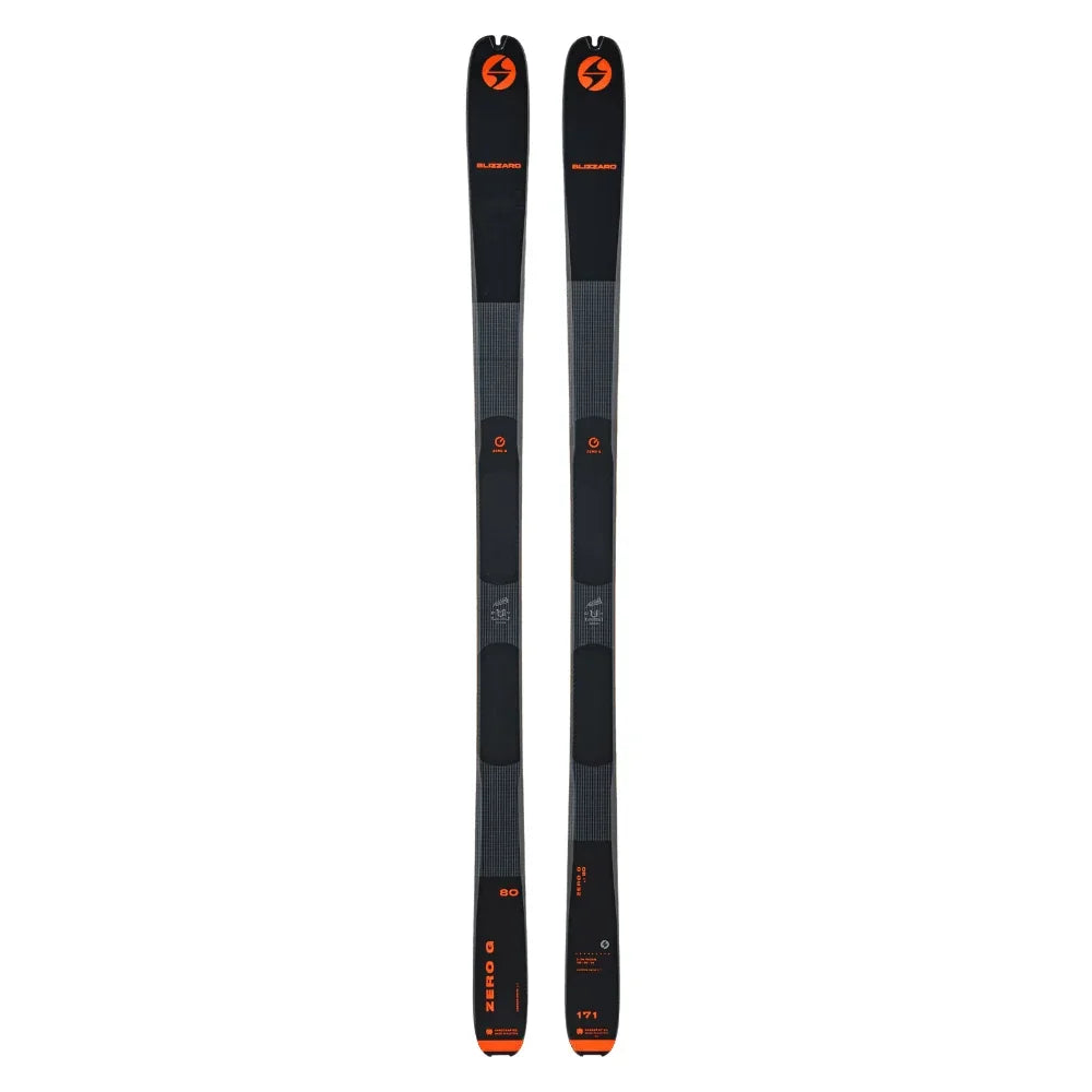 Blizzard Zero G LT 80 Alpine Touring Ski (24/25) Skis - Touring Skis - Ski Mountaineering - Mens Blizzard 150 Black/Orange