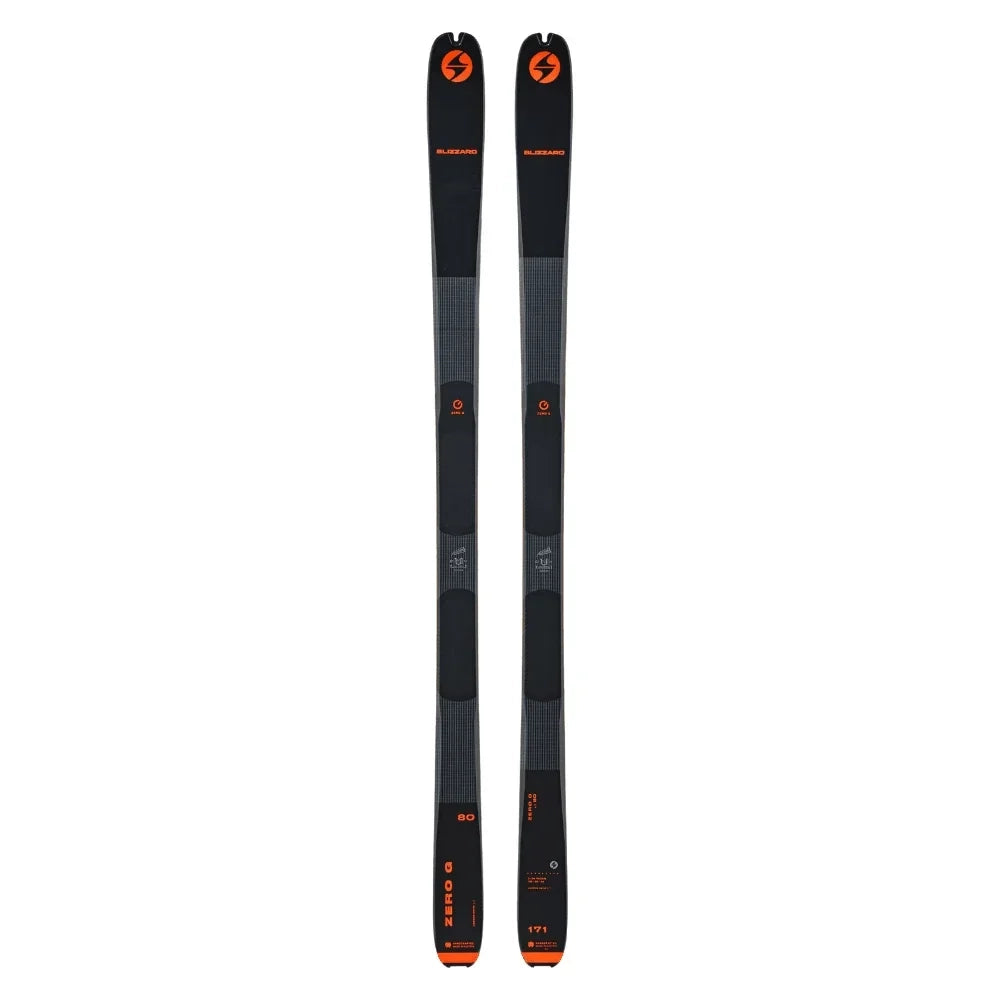 Blizzard Zero G LT 80 Alpine Touring Ski (24/25) Skis - Touring Skis - Ski Mountaineering - Mens Blizzard 150 Black/Orange