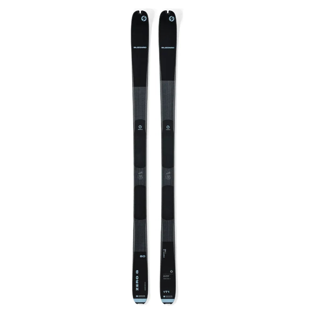 Blizzard Zero G LT 80 W Alpine Touring Ski Skis - Touring Skis - Ski Mountaineering - Mens Blizzard 150 Black/Lichen