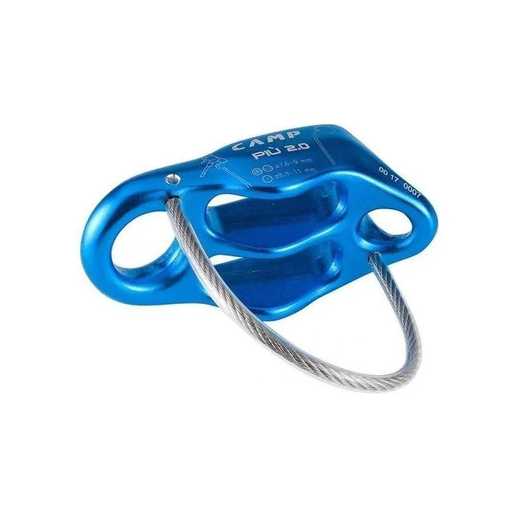 Camp Cassin Piu 2 Belay Device Summer Gear - Climbing Gear CAMP Blue