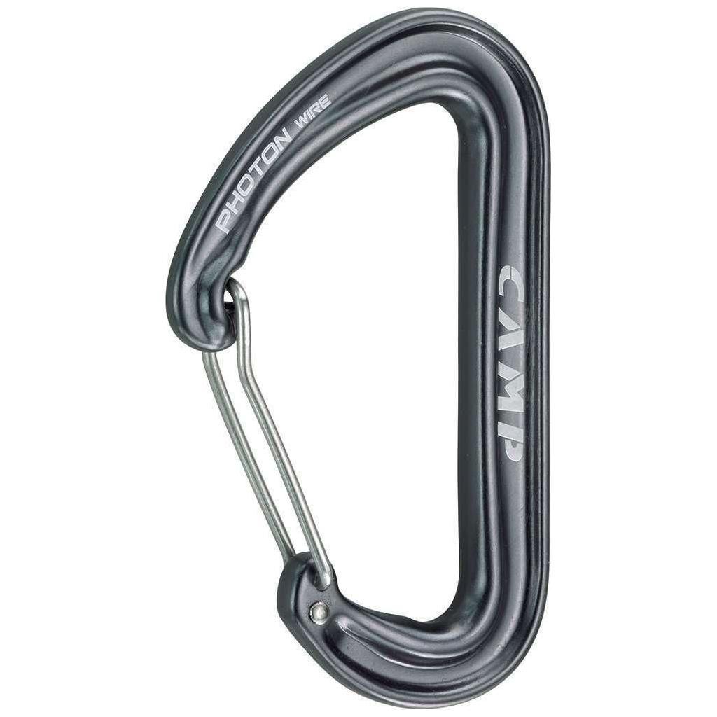 Camp Photon Wire Carabiner Summer Gear - Climbing Gear CAMP Gun Metal