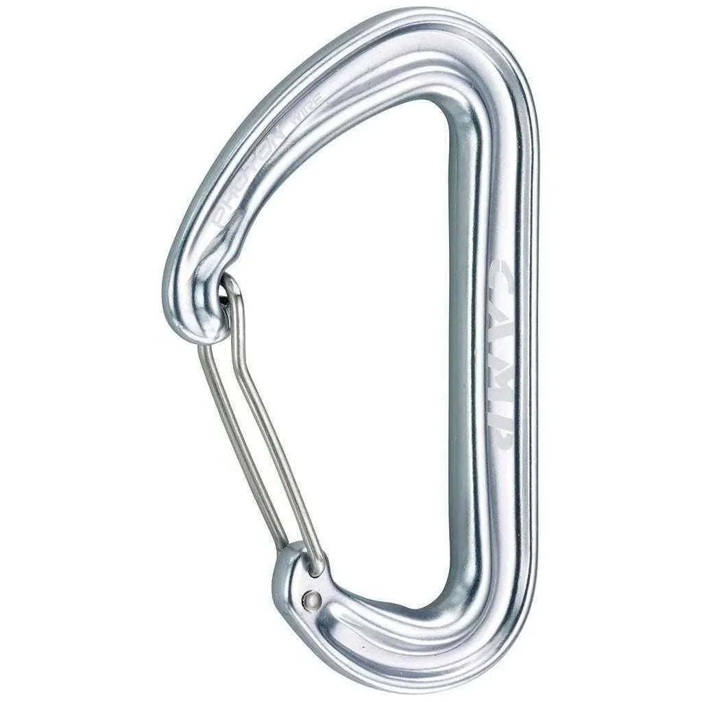 Camp Photon Wire Carabiner Summer Gear - Climbing Gear CAMP Titanium