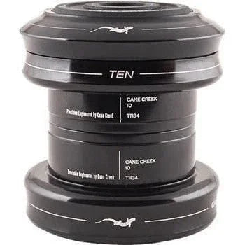Cane Creek 10 Series Complete Headset, EC34/28.6mm Upper and EC34/30.0mm Lower, Black Cycling Parts Cane Creek
