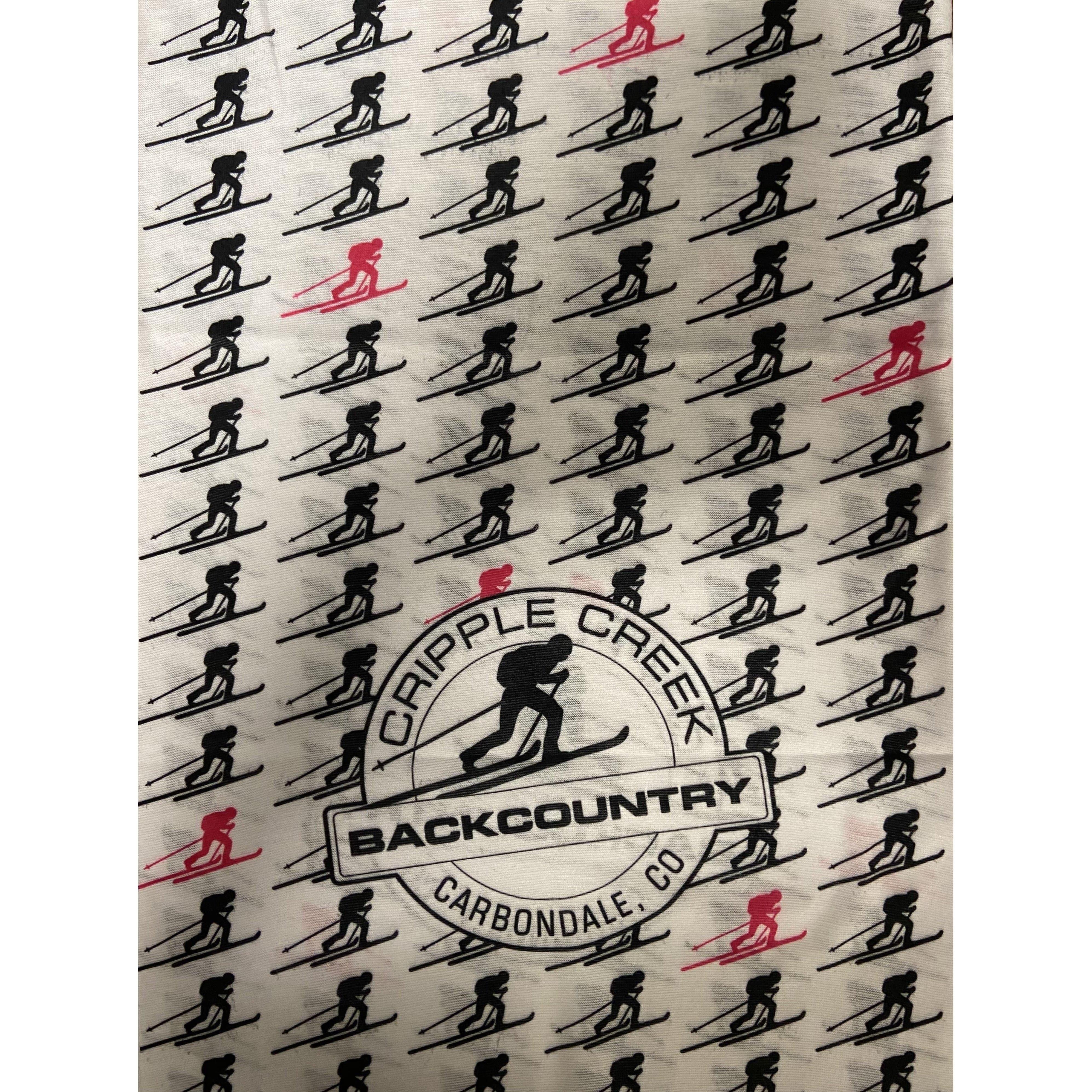 CCBC Buff Merch Cripple Creek Backcountry White/Black
