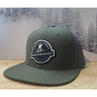 CCBC Fitness Trucker Hat Merch Cripple Creek Backcountry Olive/Charcoal/Black