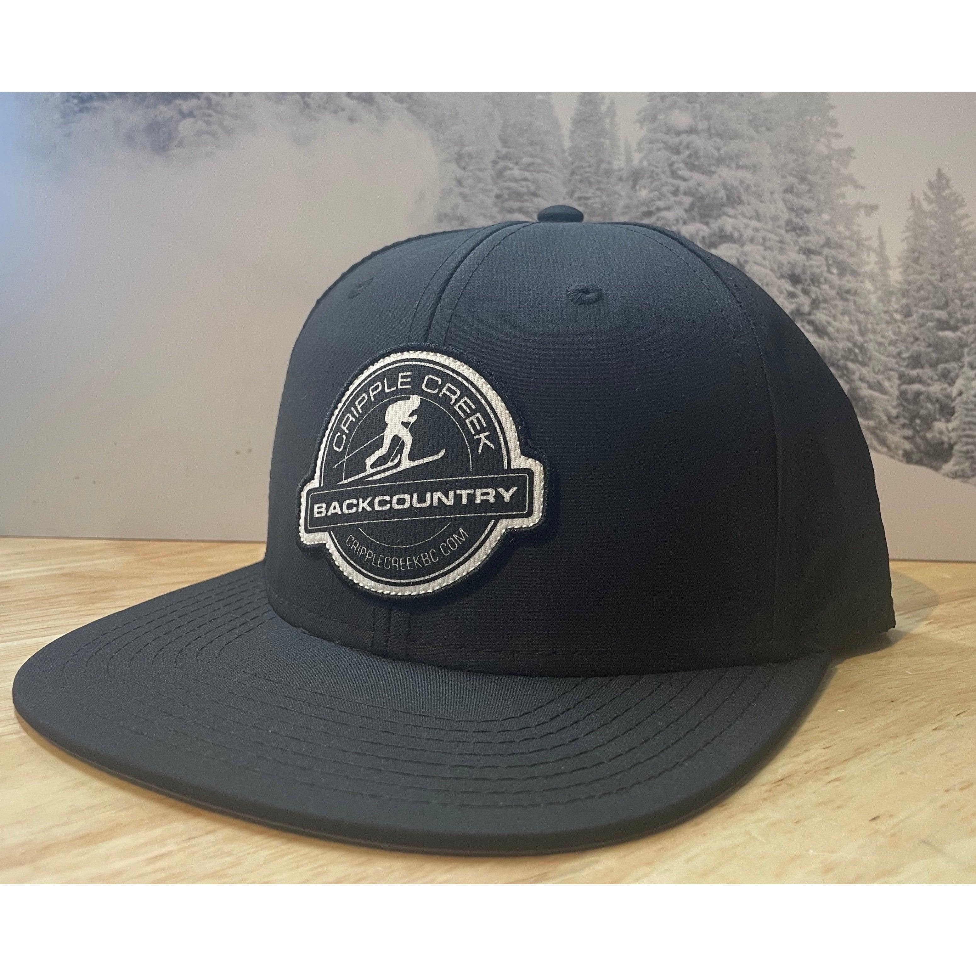 CCBC Fitness Trucker Hat Merch Cripple Creek Backcountry Black/Charcoal