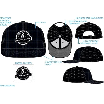 CCBC Fitness Trucker Hat Merch Cripple Creek Backcountry