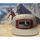 CCBC Runner Hat Merch Cripple Creek Backcountry Crimson/Khaki/Steel Oxford