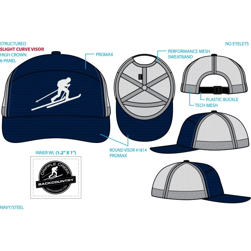 CCBC Tradesman Hat Merch Cripple Creek Backcountry