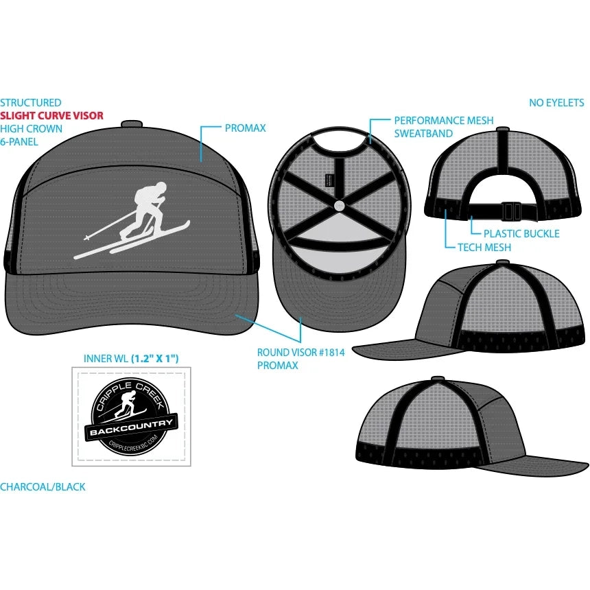 CCBC Tradesman Hat Merch Cripple Creek Backcountry