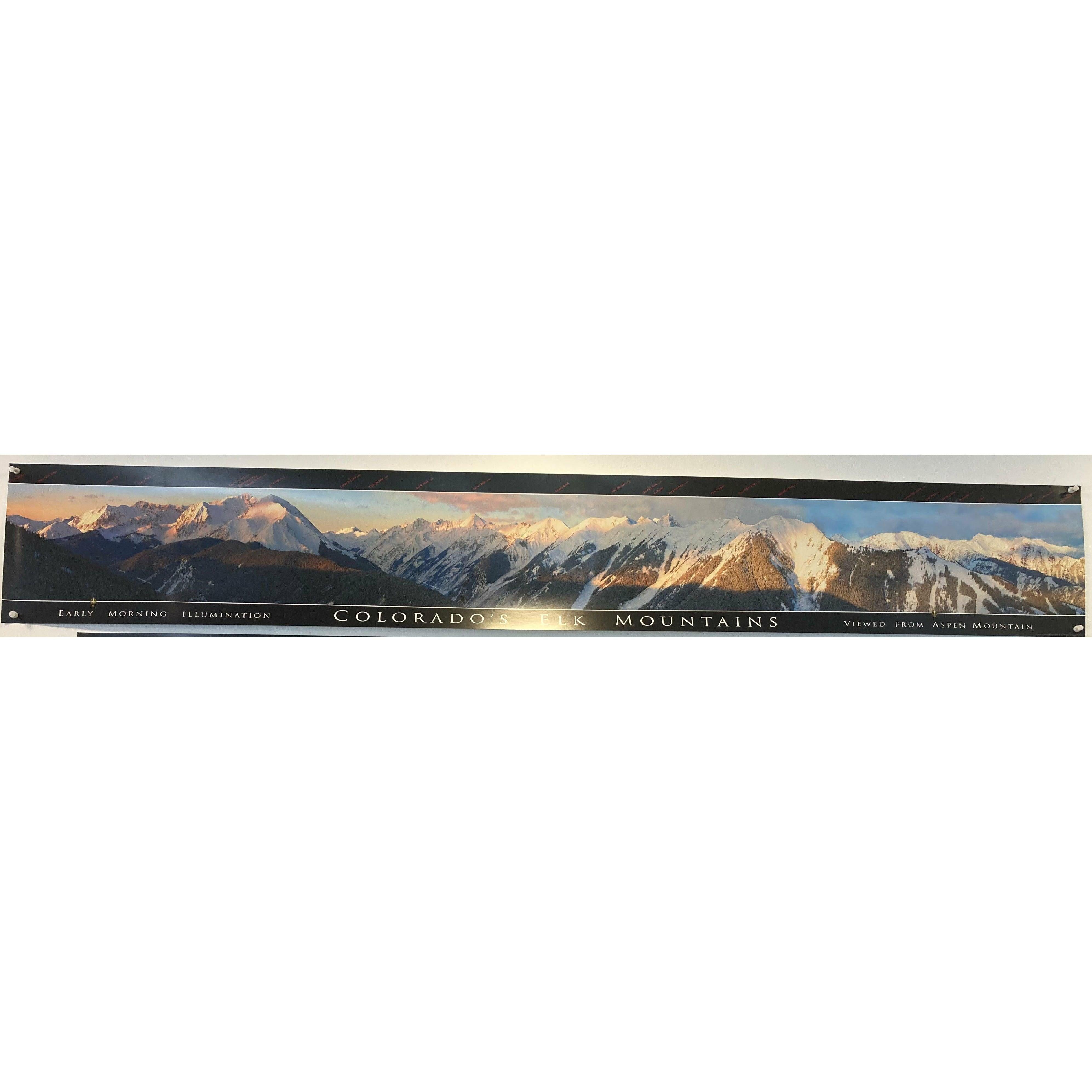 Colorado's Elk Mountains Poster Merch Cripple Creek Backcountry