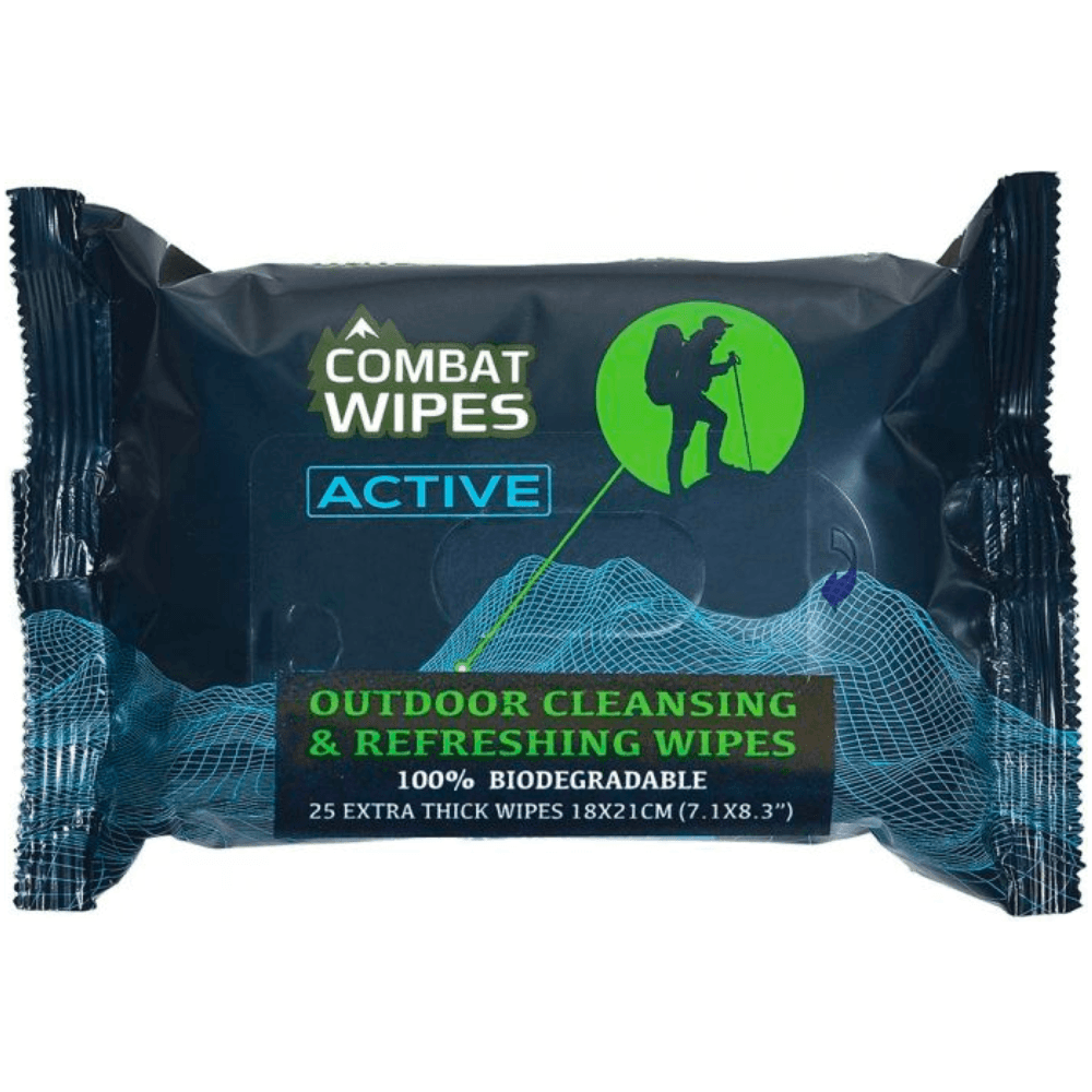 Combat Wipes Combat Wipes - 25 Ct Summer Gear - Camp Accessories Combat Wipes Active
