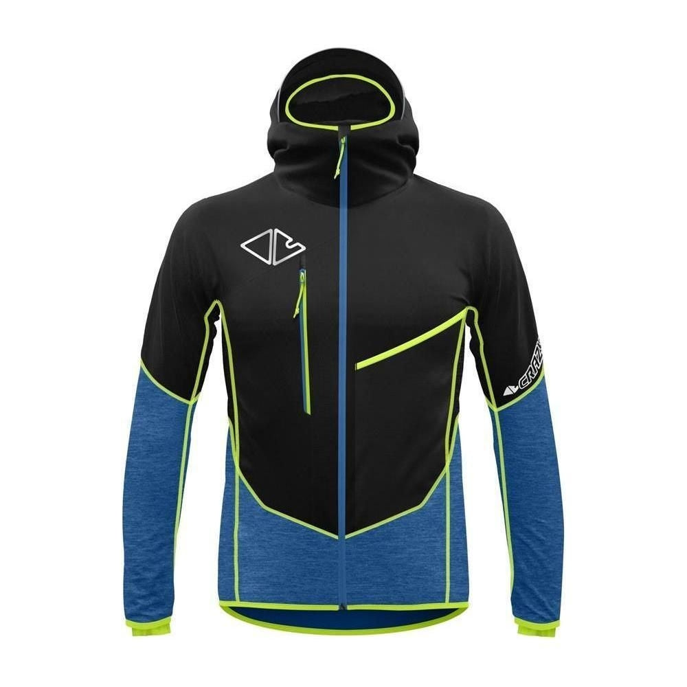 Crazy M Flame Jacket Winter Apparel - Winter Apparel Mens Softshell Top Crazy Large Energy