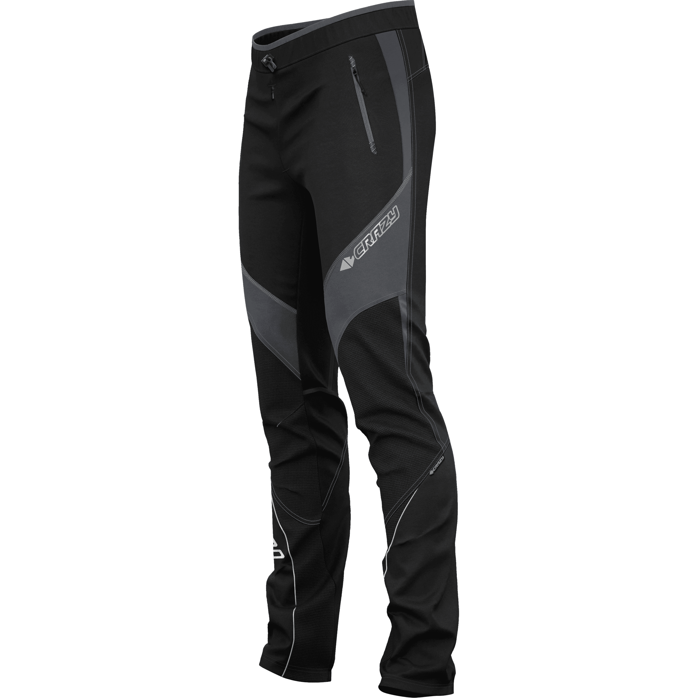 Crazy M Flame Pant Winter Apparel - Winter Apparel Mens Softshell Bottom Crazy Medium Black