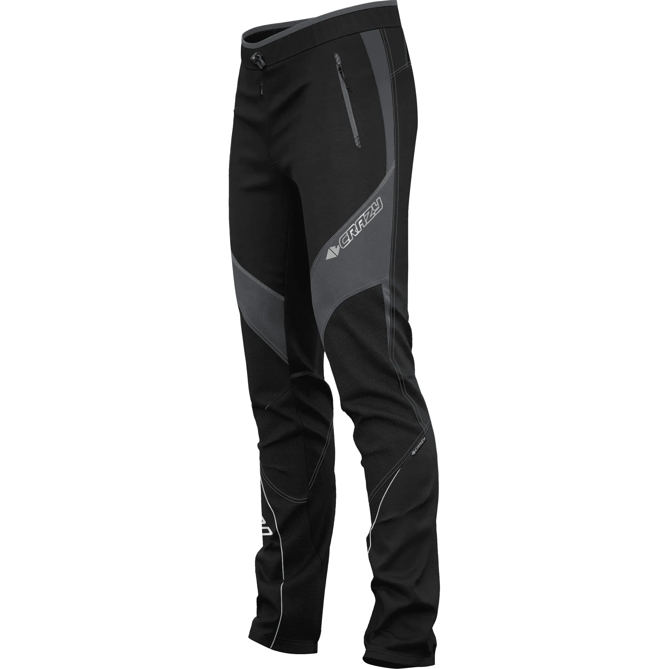 Crazy M Flame Pant Winter Apparel - Winter Apparel Mens Softshell Bottom Crazy Medium Black
