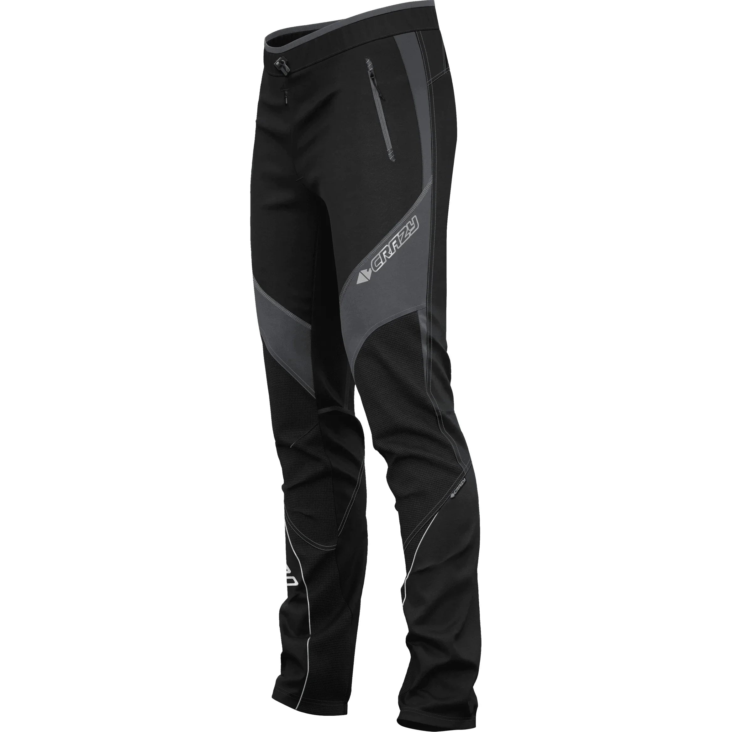 Crazy M Flame Pant Winter Apparel - Winter Apparel Mens Softshell Bottom Crazy Medium Black