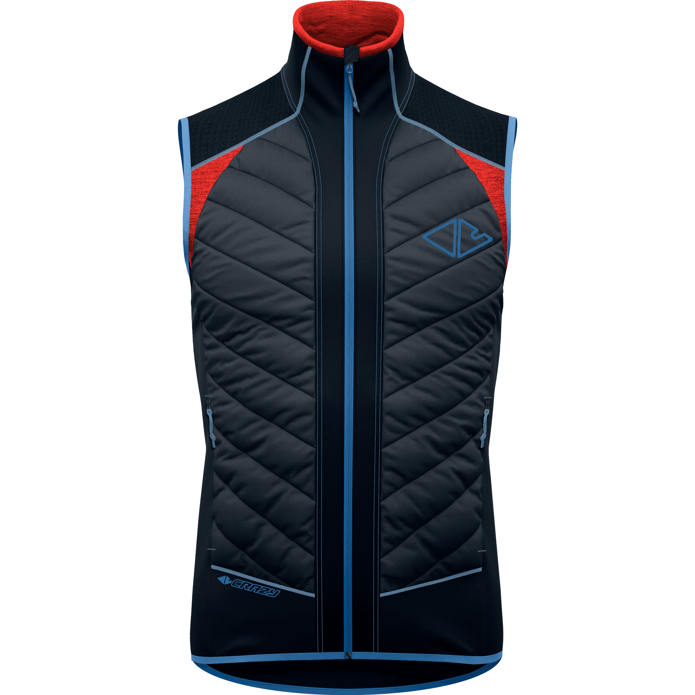 Crazy M Flame Vest Winter Apparel - Winter Apparel Mens Mid Layer Top Crazy Medium Forest