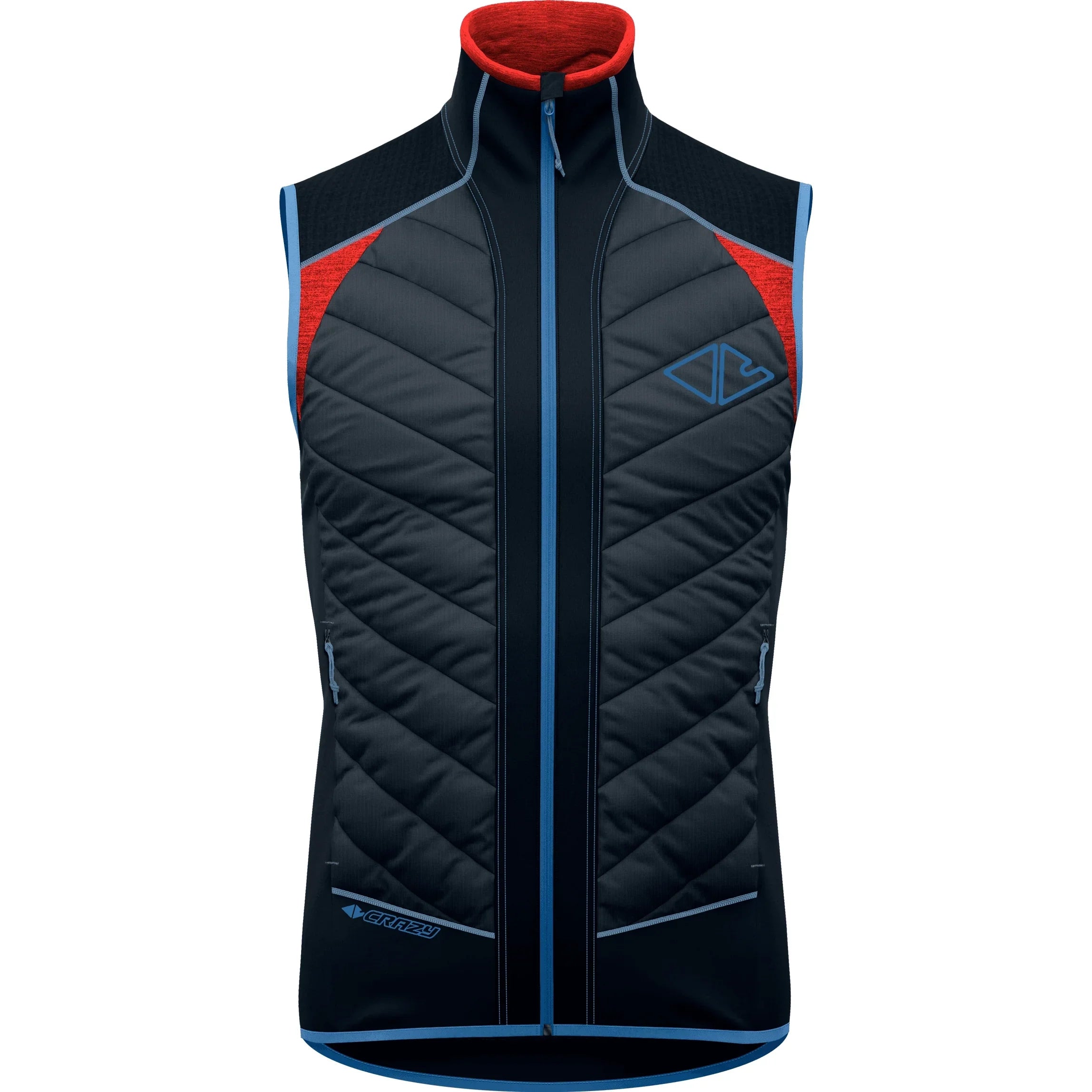 Crazy M Flame Vest Winter Apparel - Winter Apparel Mens Mid Layer Top Crazy Medium Forest